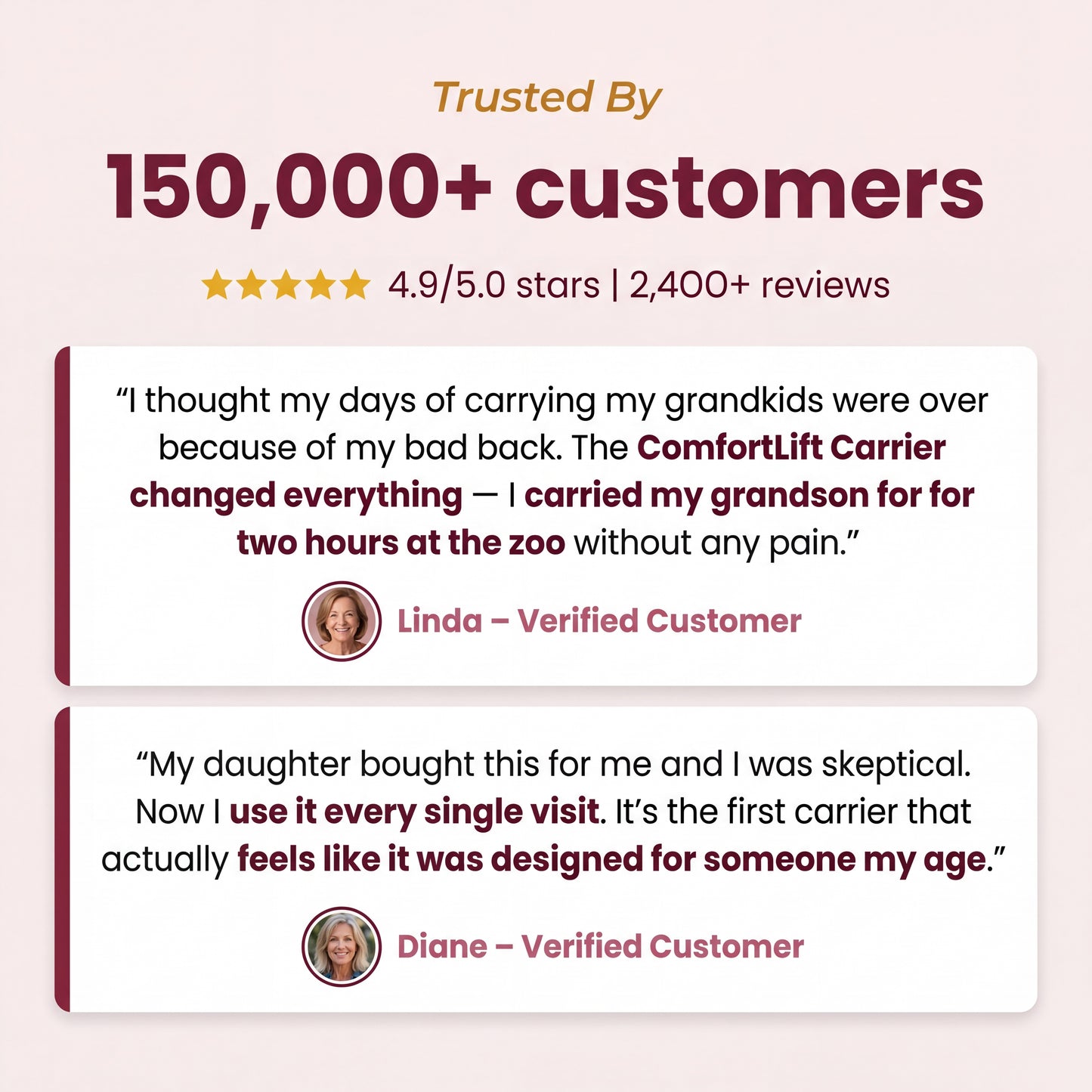 Nivaro ComfortLift™ Carrier